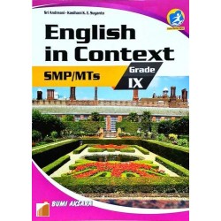 Smp/Mts Kls. IX English In Context Kur 2013 Edisi Smp/Mts Kls. IX English In Context Kur 2013 Edisi