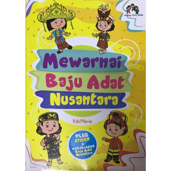 Mewarnai Baju Adat Nusantara