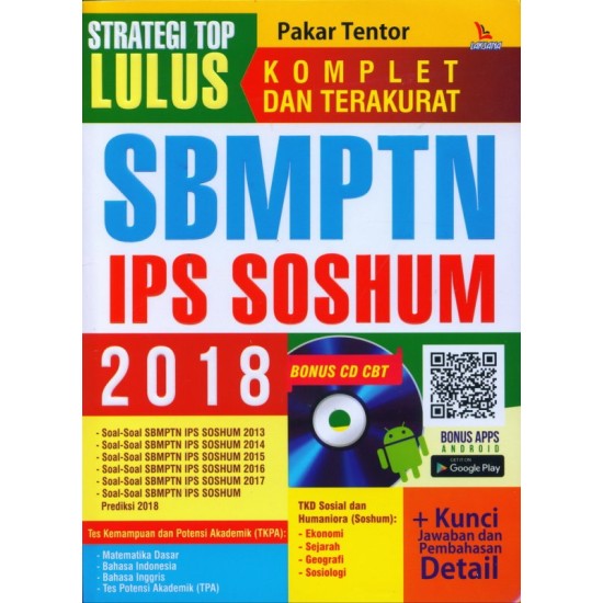 Strategi Top Lulus Sbmptn Ips Soshum 2018 (Bonus Cd Cbt)