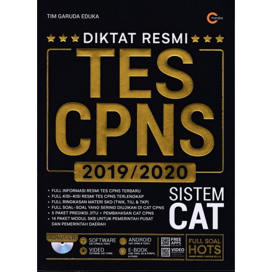 Diktat Resmi Tes CPNS 2019/2020 (PLUS CD)