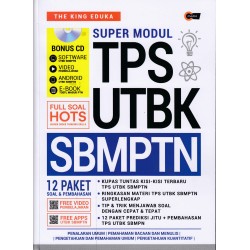 Super Modul TPS UTBK SBMPTN (PLUS CD) Super Modul TPS UTBK SBMPTN (PLUS CD)