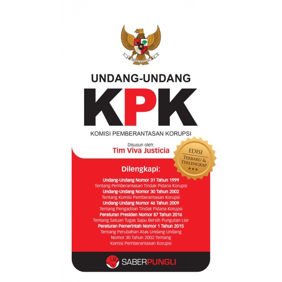 Undang-Undang KPK Ed Terbaru & Terlengkap