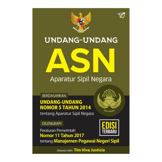 Undang-Undang Asn Aparatur Sipil Negara