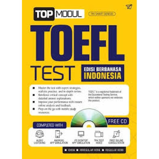 Top Modul TOEFL Test Edisi Berbahasa Indonesia