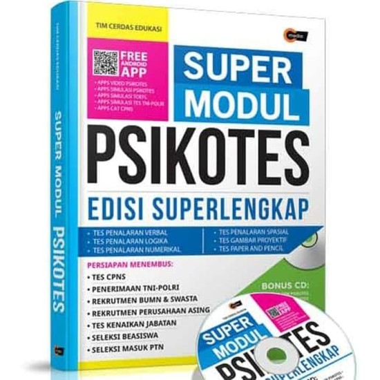 Super Modul Psikotes Edisi Super Lengkap + CD