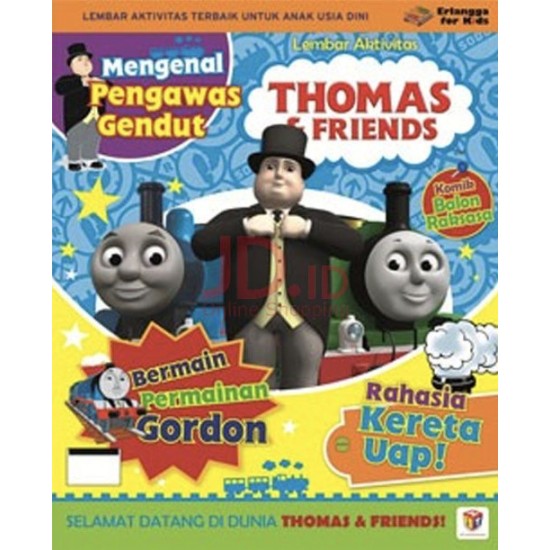 Lembar Aktivitas Thomas & Friends Edisi 2