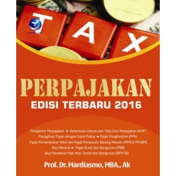 Perpajakan Edisi Terbaru 2016 Perpajakan Edisi Terbaru 2016