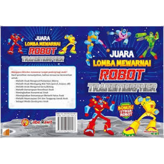 Juara Lomba Mewarnai Robot Transmorpher