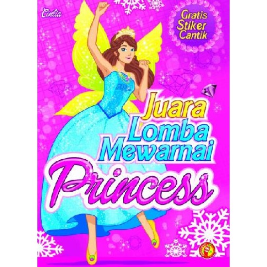 Juara Lomba Mewarnai Princess