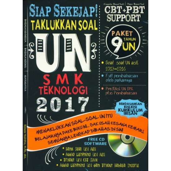 SIAP SEKEJAP! TAKLUKKAN SOAL UN SMK TEKNOLOGI 2017