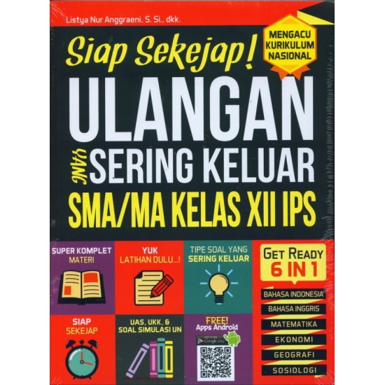 Siap Sekejap! Ulangan Yang Sering Keluar Sma/Ma Kelas Xii Ips 