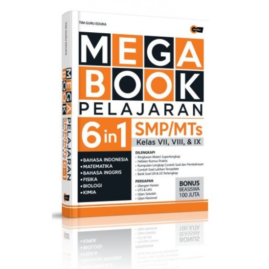 MEGA BOOK PELAJARAN SMP/MTS KELAS VII, VIII, IX