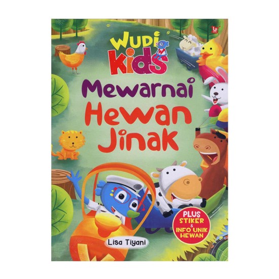 Wudi Kids : Mewarnai Hewan Jinak