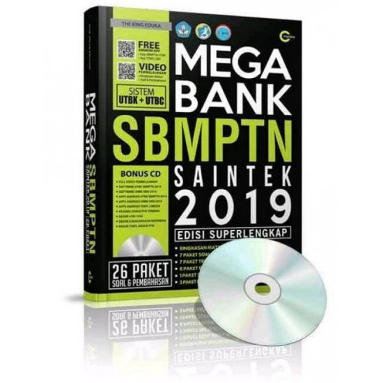 Mega Bank SBMPTN Saintek 2019 + CD