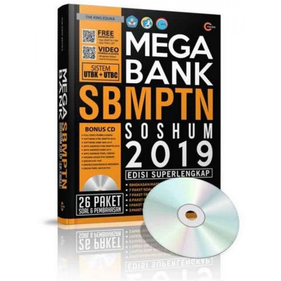 Mega Bank SBMPTN Soshum 2019 + CD