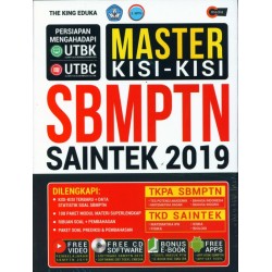 Master Kisi-Kisi SBMPTN Saintek 2019 (Plus CD) Master Kisi-Kisi SBMPTN Saintek 2019 (Plus CD)