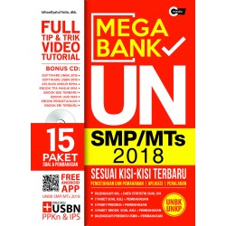 Mega Bank UN SMP/MTs 2018+Cd Mega Bank UN SMP/MTs 2018+Cd