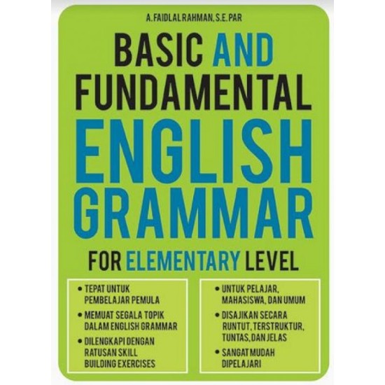 Basic And Fundamental English Grammar For Elementary Level