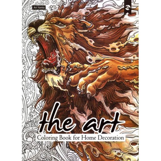 The Art Coloring Book For Home Decoration