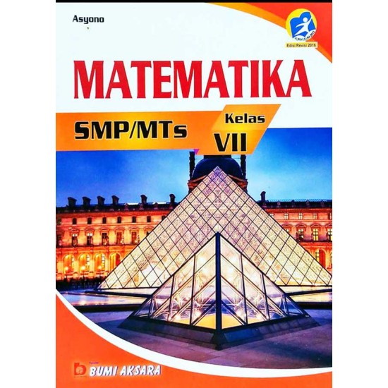 Smp/Mts Kl. Vii Matematika Kur 2013 Ed Revisi 2016