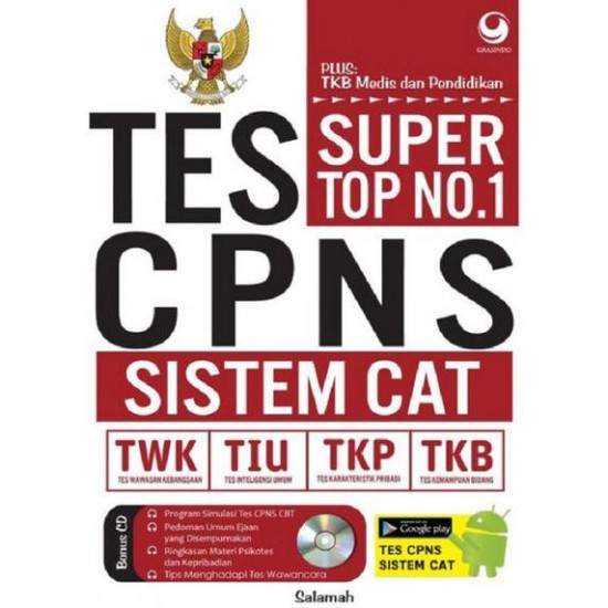Super Top No.1 Tes CPNS Sistem CAT + CD
