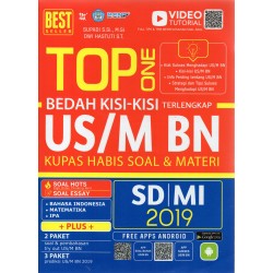 SD/MI Top One Bedah Kisi-Kisi Terlengkap US/M BN +CD Kupas Habis Soal dan Materi 2019 SD/MI Top One Bedah Kisi-Kisi Terlengkap US/M BN +CD Kupas Habis Soal dan Materi 2019