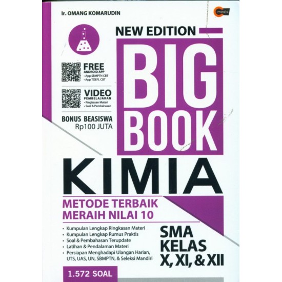 New Edition Big Book Kimia SMA Kelas 1, 2, 3
