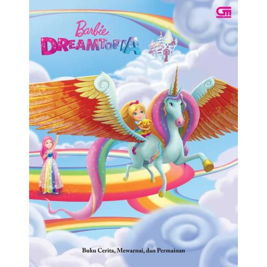 Barbie Dreamtopia: Buku Cerita, Mewarnai dan Permainan