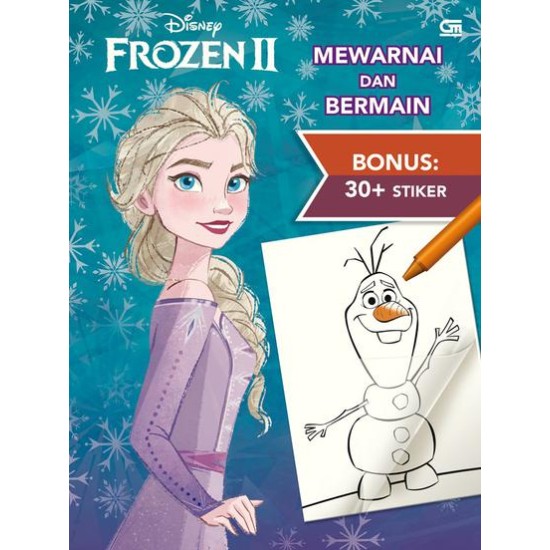 Frozen II: Mewarnai & Bermain (Color and Trace)