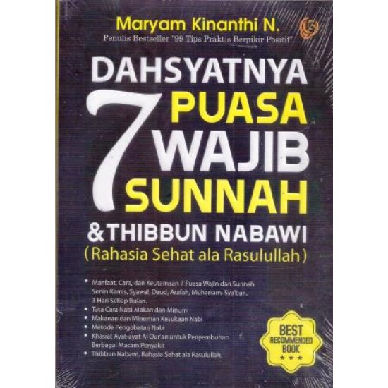 Dahsyatnya 7 Puasa Wajib, Sunnah & Thibbun Nabawi