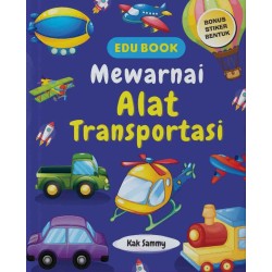 Edu Book: Mewarnai Alat Transportasi Edu Book: Mewarnai Alat Transportasi