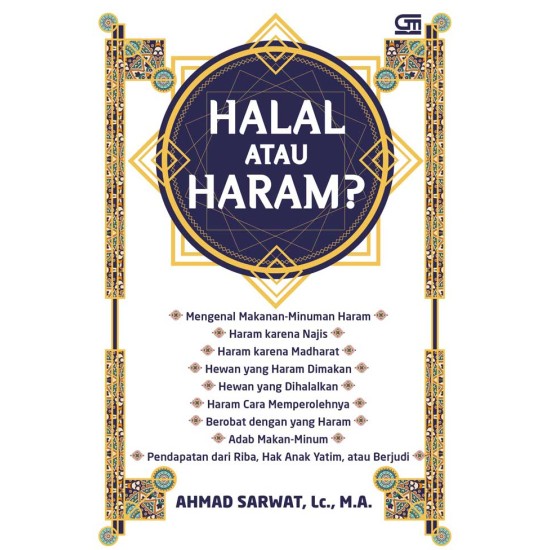 Halal Atau Haram ? Kejelasan Menuju Keberkahan - Cover Baru
