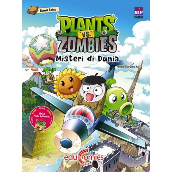 Educomics Plants Vs Zombies : Misteri Di Dunia