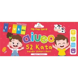 Opredo Flip Flap Spiral aiueo - 52 Kata Benda Sehari-hari Opredo Flip Flap Spiral aiueo - 52 Kata Benda Sehari-hari