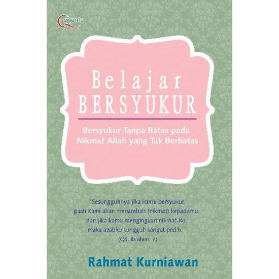 Belajar Bersyukur