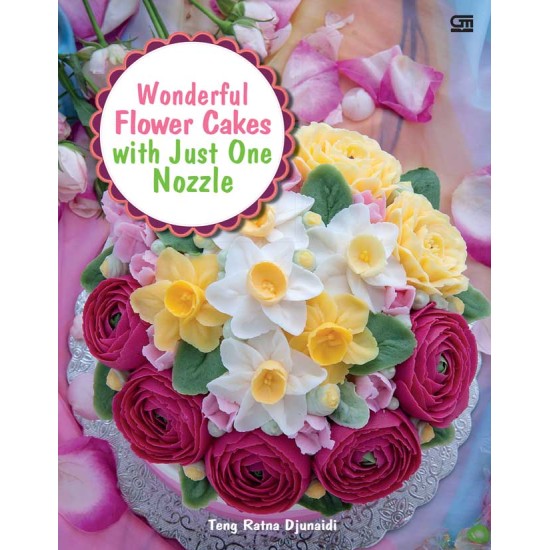 Wonderful Flower Cakes with Just One Nozzle