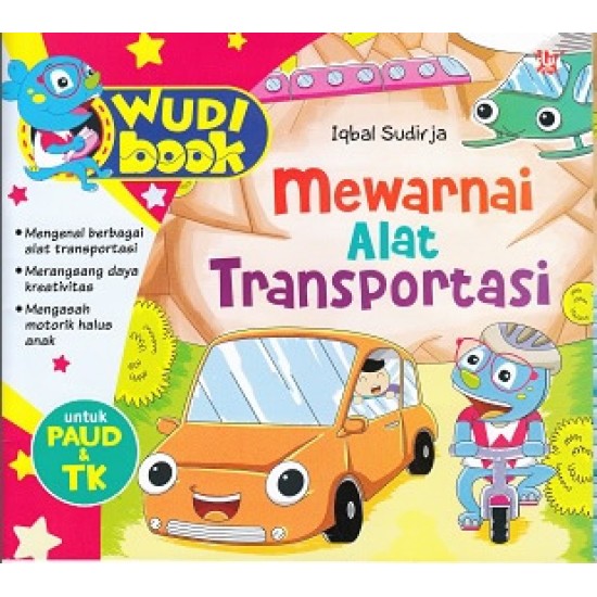 WUDI BOOK : MEWARNAI ALAT TRANSPORTASI