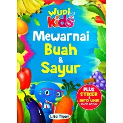 Wudi Kids : Mewarnai Buah & Sayur Wudi Kids : Mewarnai Buah & Sayur
