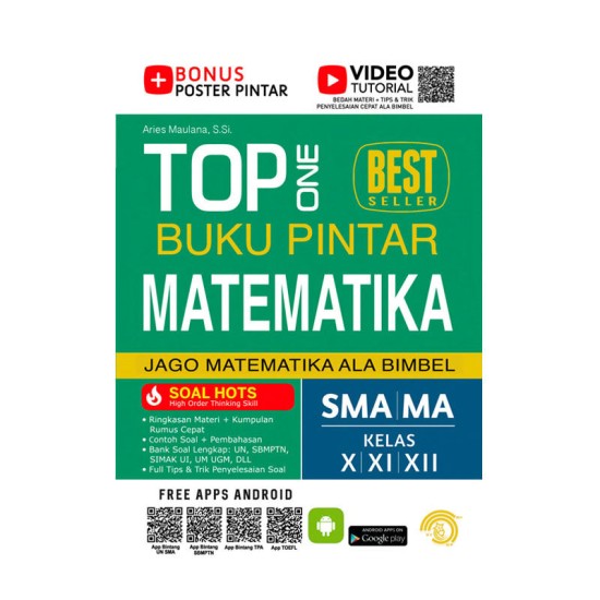 Top One Buku Pintar Matematika SMA/MA Kelas X,XI,XII