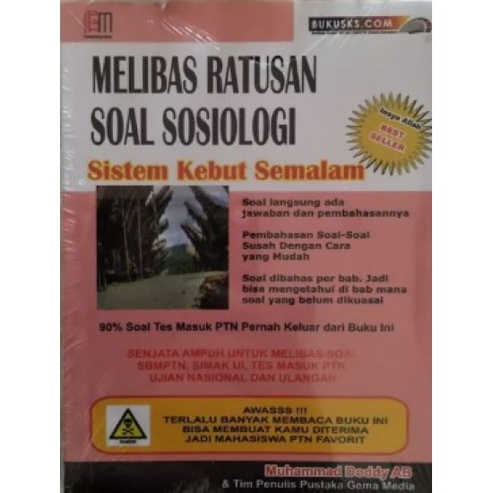 Melibas Ratusan Soal Sosiologi Sistem Kebut Semalam