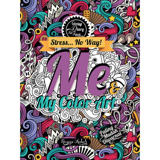 Coloring Diary for Adult: Me & My Color Art (Hard Cover)