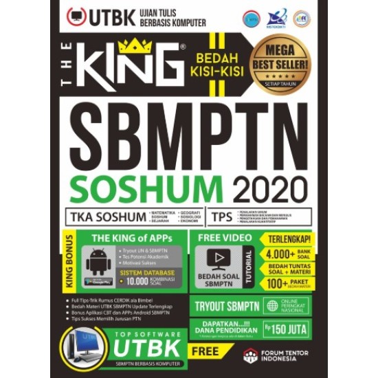 The King Bedah Kisi-Kisi SBMPTN SOSHUM 2020 + CD