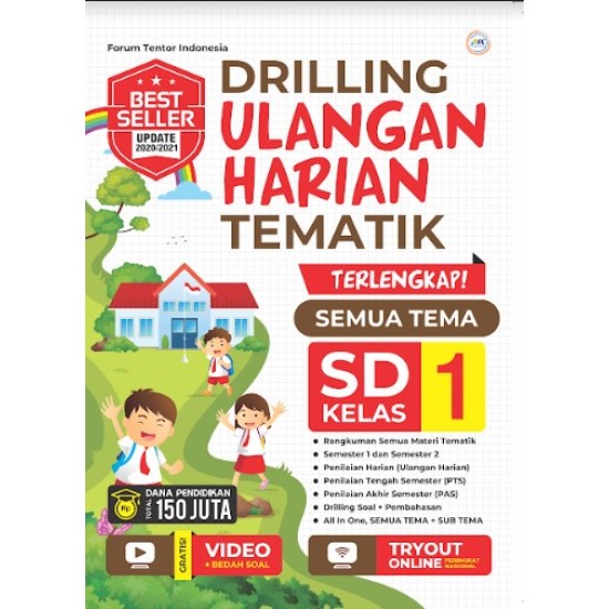 Drilling Ulangan Harian Tematik Kelas 1 SD