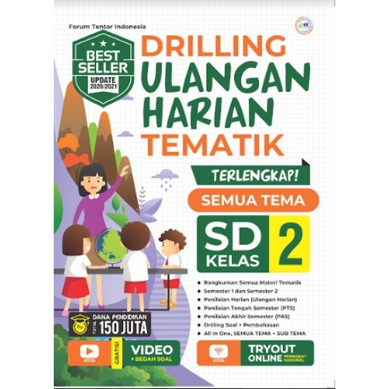 Drilling Ulangan Harian Tematik Kelas 2 SD