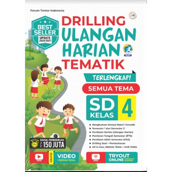 Drilling Ulangan Harian Tematik Kelas 4 SD