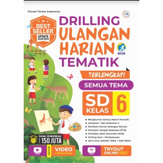 Drilling Ulangan Harian Tematik Kelas 6 SD