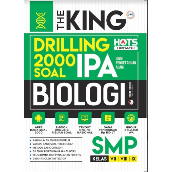 THE KING DRILLING 2000 SOAL BIOLOGI SMP