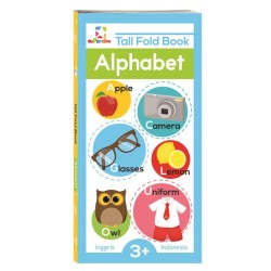 Opredo Tall Fold Book : Alphabet Opredo Tall Fold Book : Alphabet