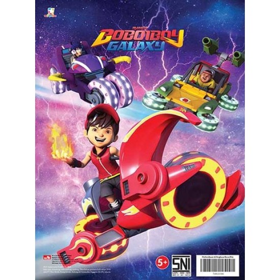 Oopredoo Puzzle Medium Boboiboy Galaxy : Perlombaan di Angkasa Nova Prix