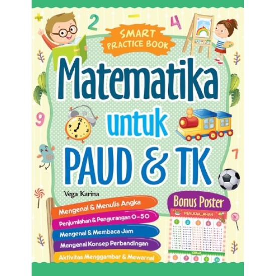 Smart Practice Book : Matematika Untuk Paud & Tk